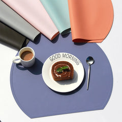 Food Grade Silicone Placemats for Dining Coaster Table Runner