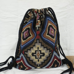 Fabric Backpack Female Gypsy Bohemian Boho Chic