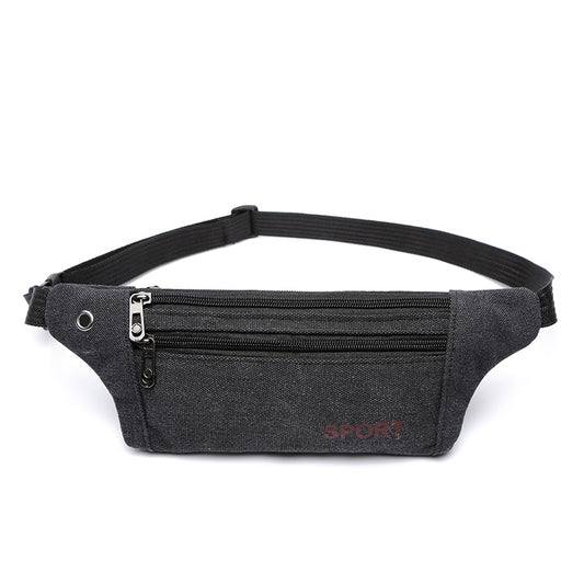Women Men Retro Sport Waist Pack Crossbody Fanny Wallet Belt