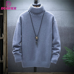 Turtleneck Cashmere Sweater Trend Plush Thickening Bottoming Sweater