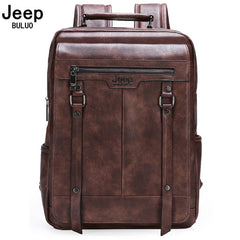 Jeep Buluo trendy men computer bags super large capacity