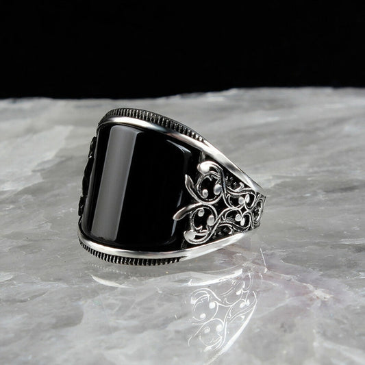 Classic Fashion Vintage Rings Creative Carved Punk Ring