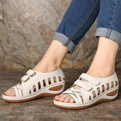 Women Comfortable Outdoor Sandals Casual Plus Size Slippers Round