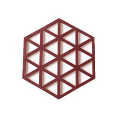 1PC Silicone Tableware Insulation Mat Coaster Cup Hexagon Mats