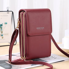Crossbody Wallets for Women Female Shoulder Bags Ladies Long Purse