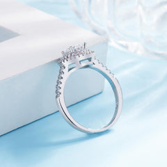 Ring Natural AAA Moissanite Jewelry Style Ring