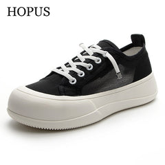 Mesh Sneakers Breathable Shoes Casual Fashion Color Platform