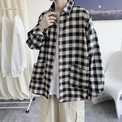 Corduroy Long Sleeve Shirts Shirt Woman Fashion Casual Oversize