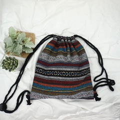 Fabric Backpack Female Gypsy Bohemian Boho Chic