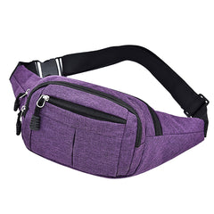 Men Waist Bag Pack Men Wallet Purse Casual Large Phone Belt Bag