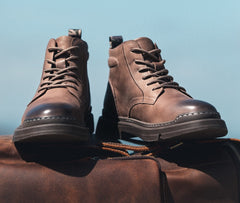 Men Classic Business Formal Shoes Autumn Winter Work Ankle Boots