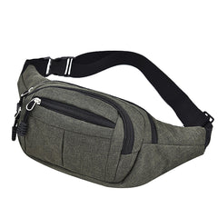 Men Waist Bag Pack Men Wallet Purse Casual Large Phone Belt Bag