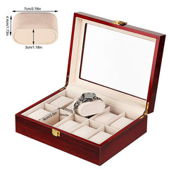 Watches Organizer Box 2 3 5 6 10 12 Grids Watch Organizers Wooden Watch Box