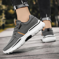 Men's Casual Shoes Canvas Breathable Outdoor Walking Shoes Classic