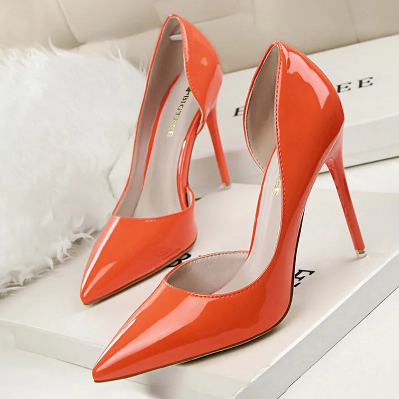 Shoes Fashion Woman Pumps Stiletto High Heels