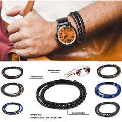 Charm Simple Men Bangle Bracelet Classic Gift Jewelry