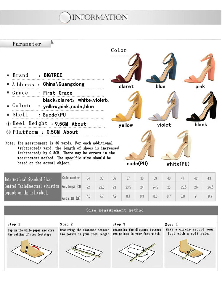 Shoes Pumps Party Shoes Heels 9.5 Cm Women Sandals