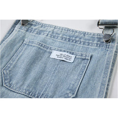 Overalls Pants Women's Suspender Jeans Plus Size Streetwear Baggy