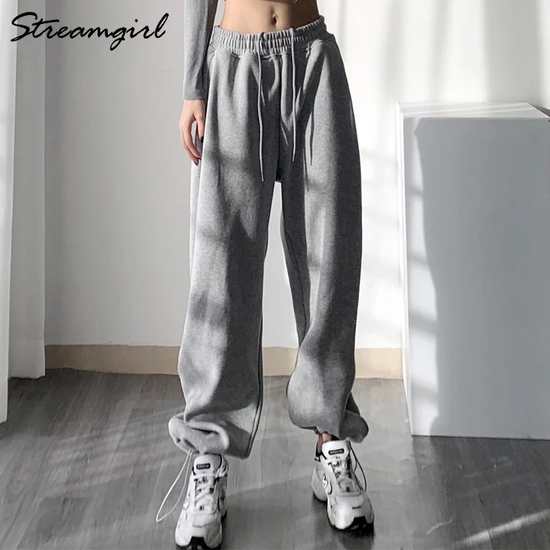 Sweatpants Women Summer Oversize Women Pants High Waist