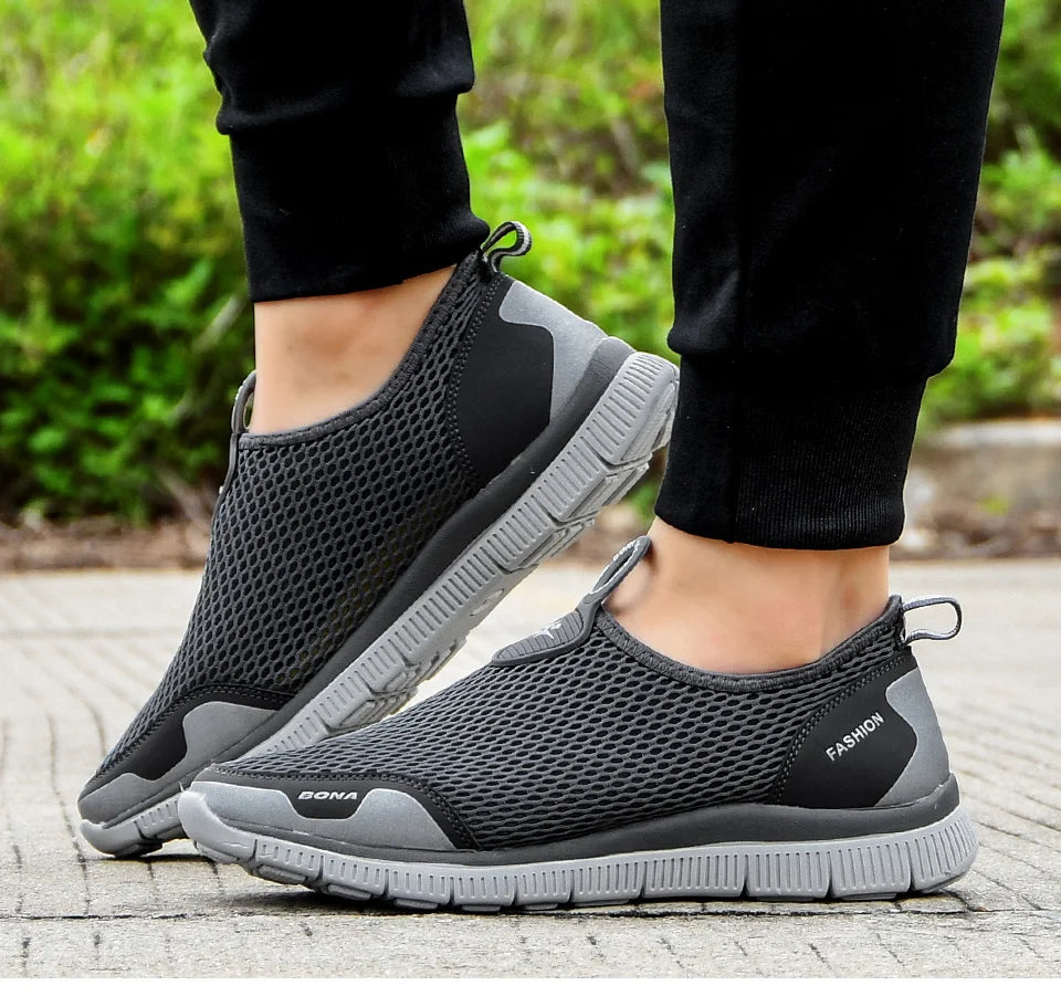 Men Breathable Casual Shoes Mocassin Comfortable Sneakers