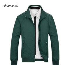 Men's Bomber Jackets Sportswear Slim Stand Collar Coats