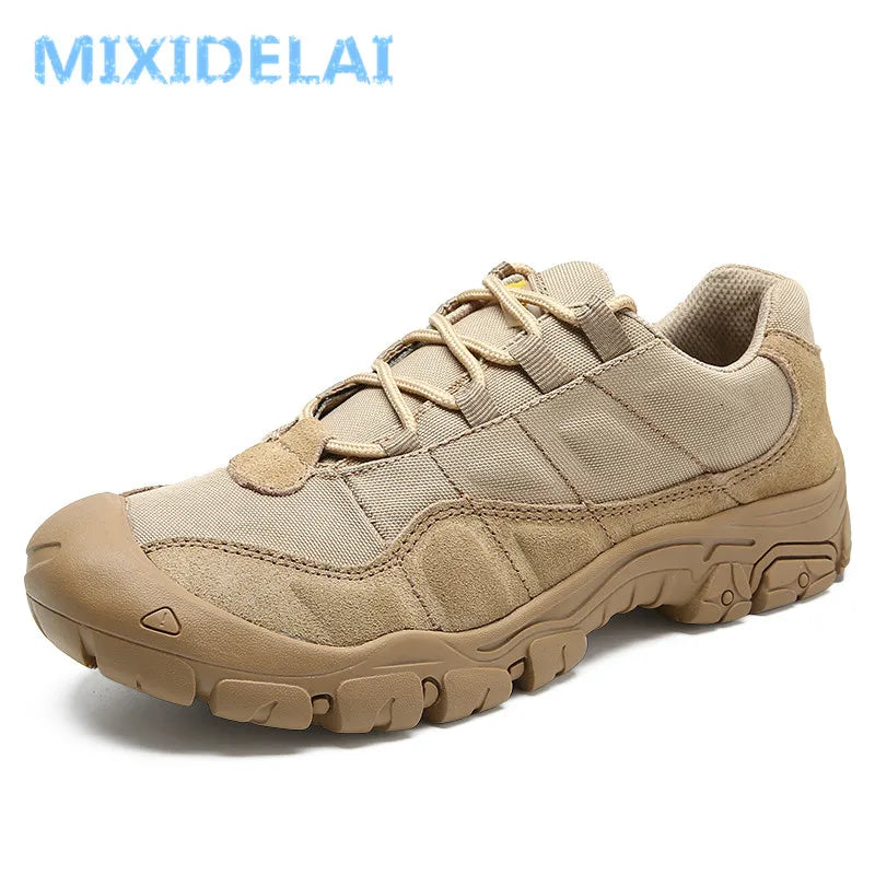 Cow Suede Leather Outdoor Male Sneakers Shoes Footwear