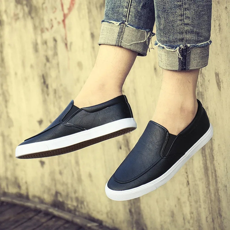 Shoes Men Slip-on Flat Casual Brand Footwear Street Style