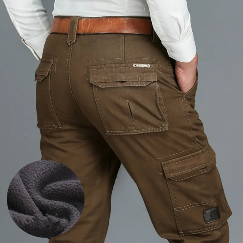 Pockets Cargo Pants Men Clothing Casual Pants