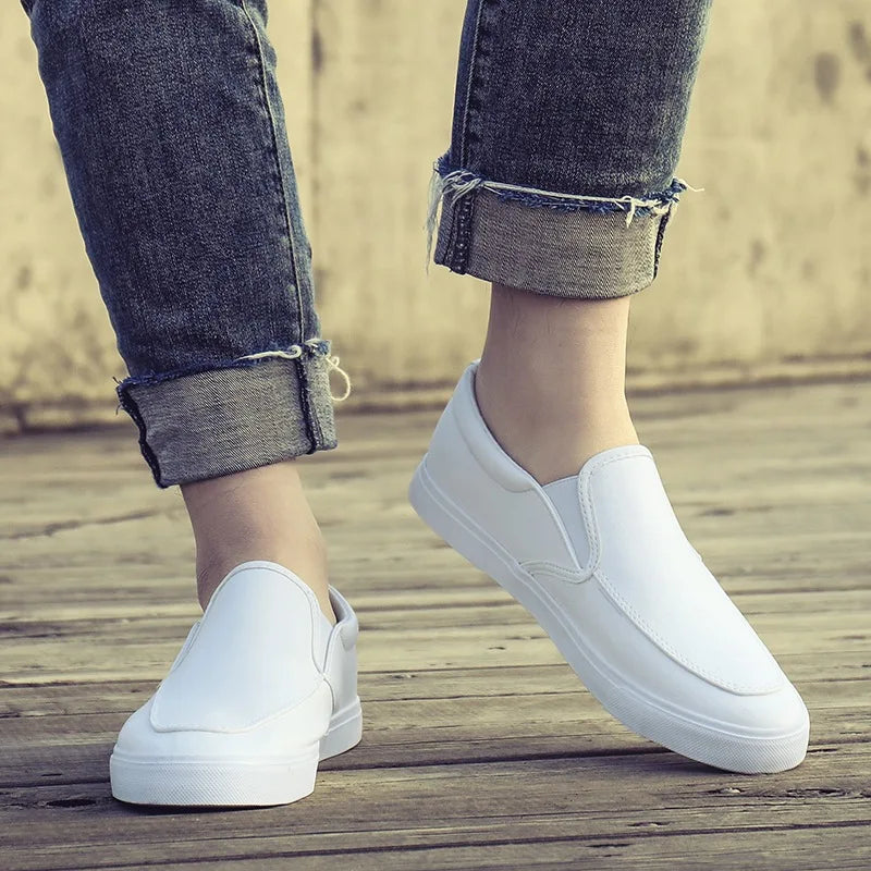 Shoes Men Slip-on Flat Casual Brand Footwear Street Style