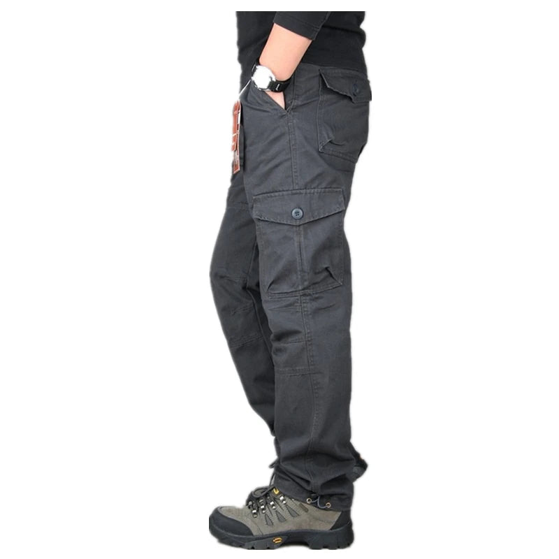 Streetwear Overalls Cargo Pants Men Trousers