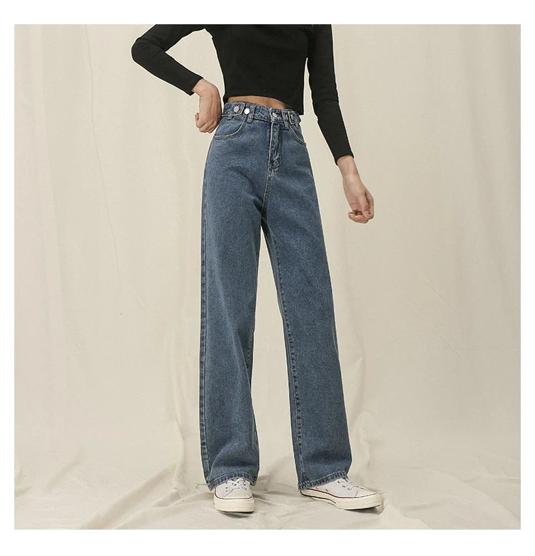 High Waisted Jeans For Women Denim Joggers Pants