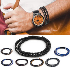 Charm Simple Men Bangle Bracelet Classic Gift Jewelry