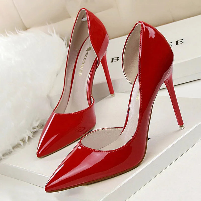 Shoes Fashion Woman Pumps Stiletto High Heels