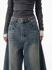 Y2K Baggy Jeans Women Streetwear Retro Fashion