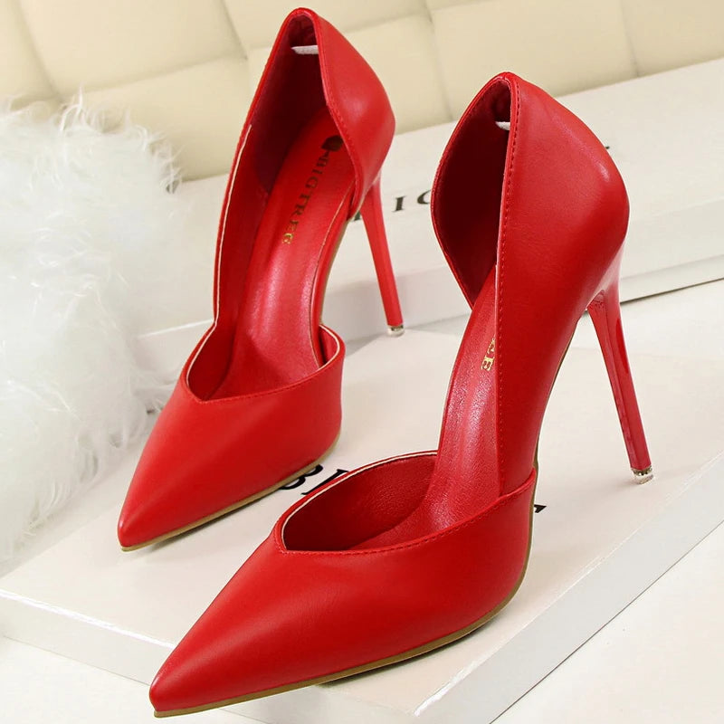 Women Pumps Fashion High Heels Shoes Stiletto