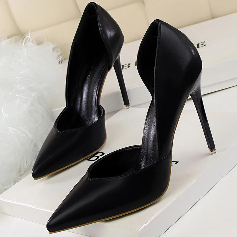 Women Pumps Fashion High Heels Shoes Stiletto