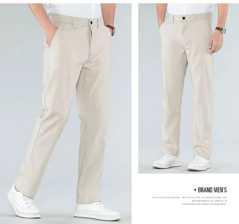 Men's Summer Ultra-thin Breathable Pants Fashion Classic