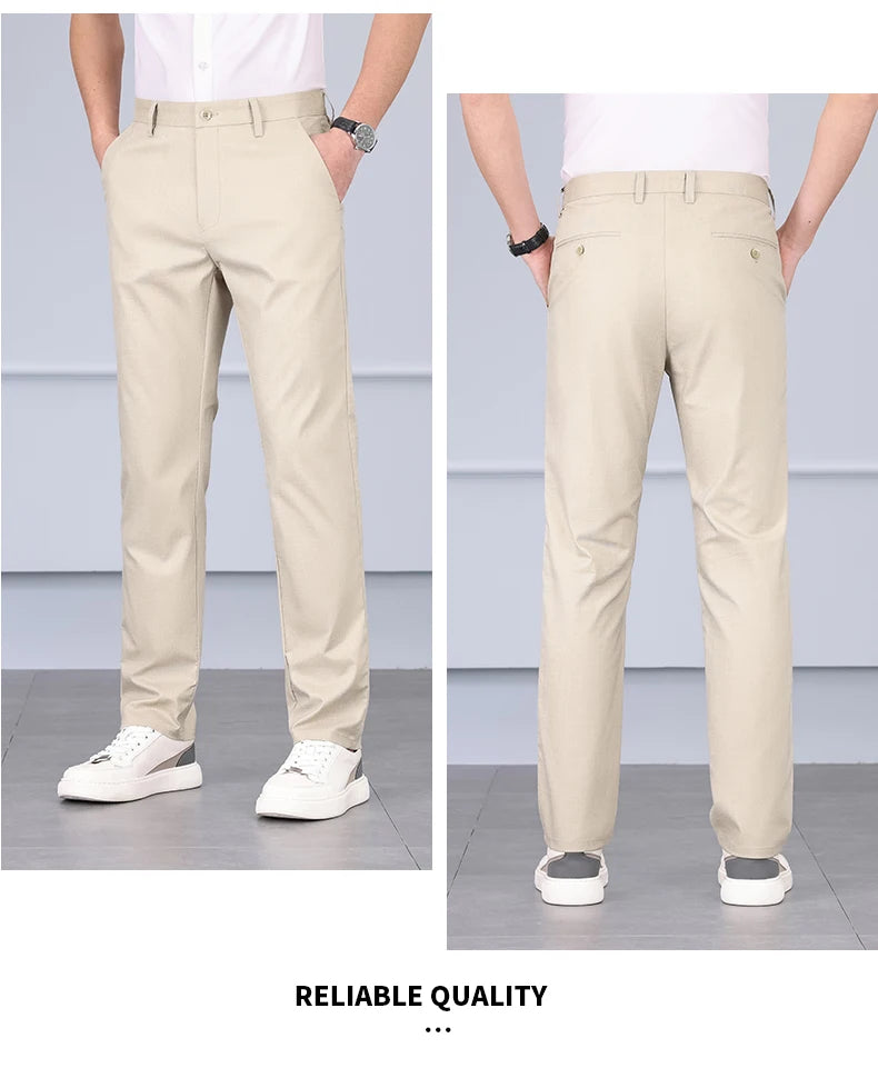 Style Men's Casual Straight Pants Fashionable