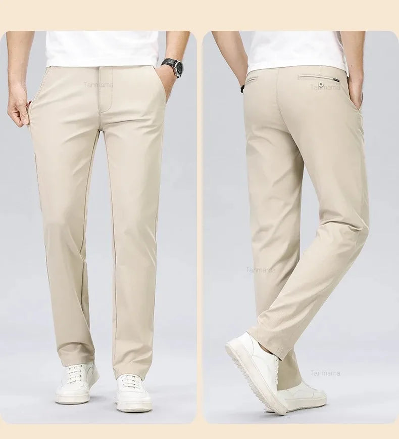 Classic Style Men's Fashion Casual Pants Fashion Solid Color