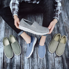 Large Size Outdoor Mens Casual Denim Canvas Shoes