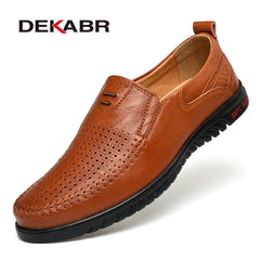 Summer Men Shoes Casual Loafers Moccasins Slip on Boat Shoes