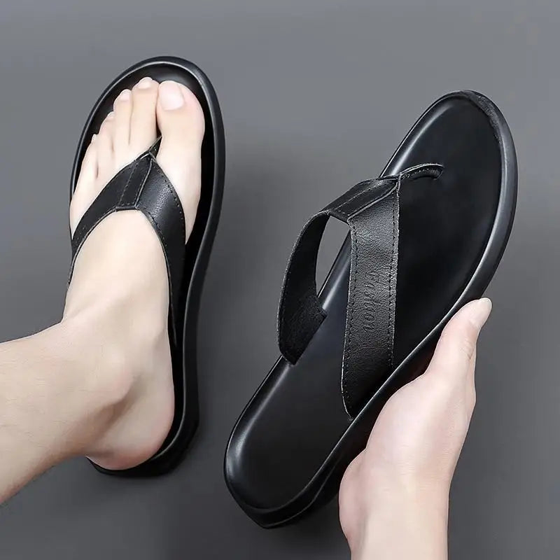 Summer Shoes Slippers Flip Flops Flat Shoes Beach Male Footwear