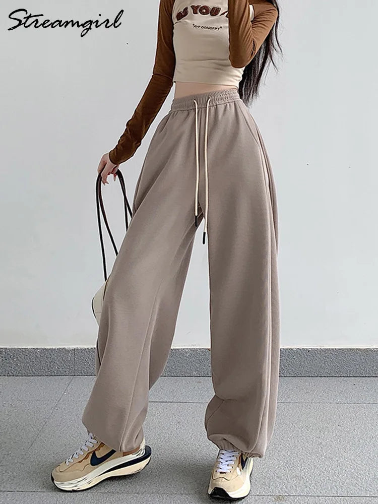 Baggy Sweatpants For Women Outfit Sports Pants Oversized High Waist