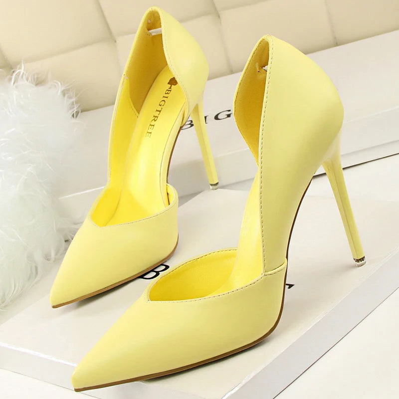 Women Pumps Fashion High Heels Shoes Stiletto