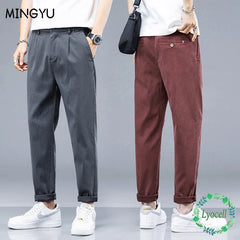 Summer Soft Cosy Breathable Lyocell Fabric Casual Pants