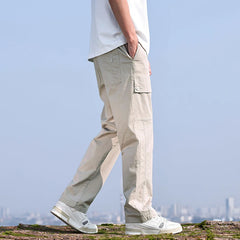 Summer Thin Breathable Men's Baggy Casual Pants