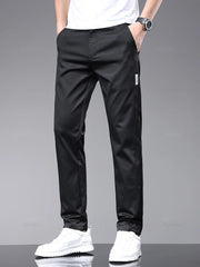 Stretch Ultra-thin Men's Casual Pants Slim Business Trousers