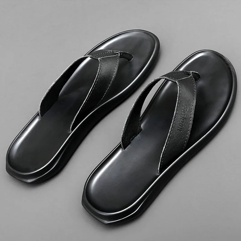 Summer Shoes Slippers Flip Flops Flat Shoes Beach Male Footwear