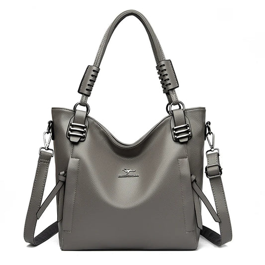 Genuine Leather Handbag Fashion Women Shoulder Messenger Bag