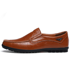 Genuine Leather Men Casual Shoes Loafers Moccasins